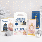 Luxury Personalised Christmas Train Bundle – Pink & Blue