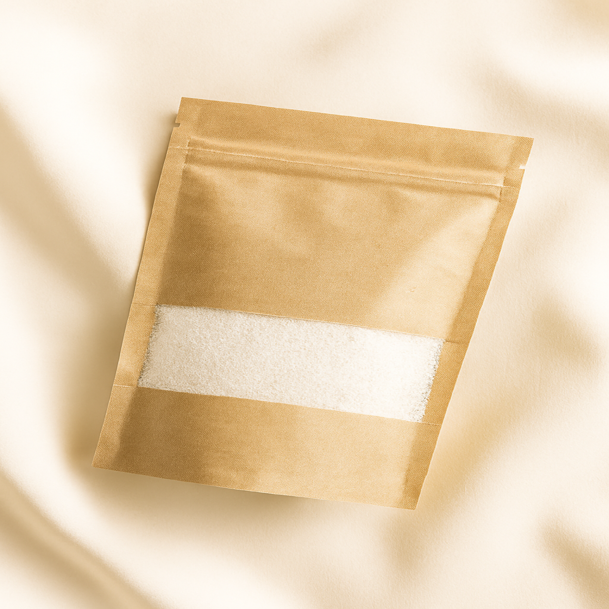 Luxe Carpet Freshener in eco-friendly jar with soft pastel label on marble surface surrounded by dried florals and neutral tones