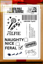 Personalised Santa Delivery Labels – North Pole Postal Service