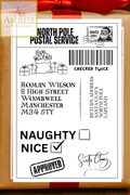 Personalised Santa Delivery Labels – North Pole Postal Service