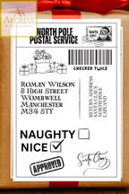 Personalised Santa Delivery Labels – North Pole Postal Service
