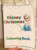 Christmas Disney Inspired Colouring Book – 25 Premium Pages on 120gsm Paper