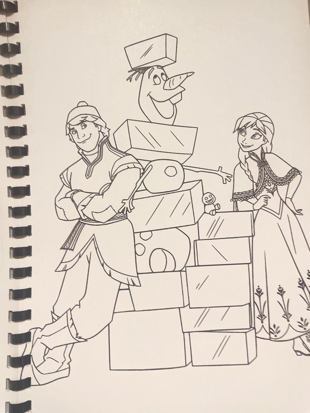 Christmas Disney Inspired Colouring Book – 25 Premium Pages on 120gsm Paper