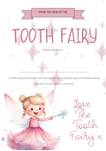 Enchanted Tooth Fairy Certificate – Magical Reward for Little Smiles