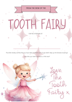 Enchanted Tooth Fairy Certificate – Magical Reward for Little Smiles