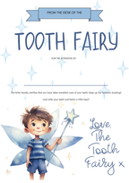 Enchanted Tooth Fairy Certificate – Magical Reward for Little Smiles