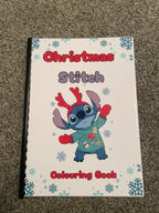 Blue Alien Christmas Colouring Book – 20 Festive Pages | Cute Space Creature Holiday Designs | Premium 120gsm Paper